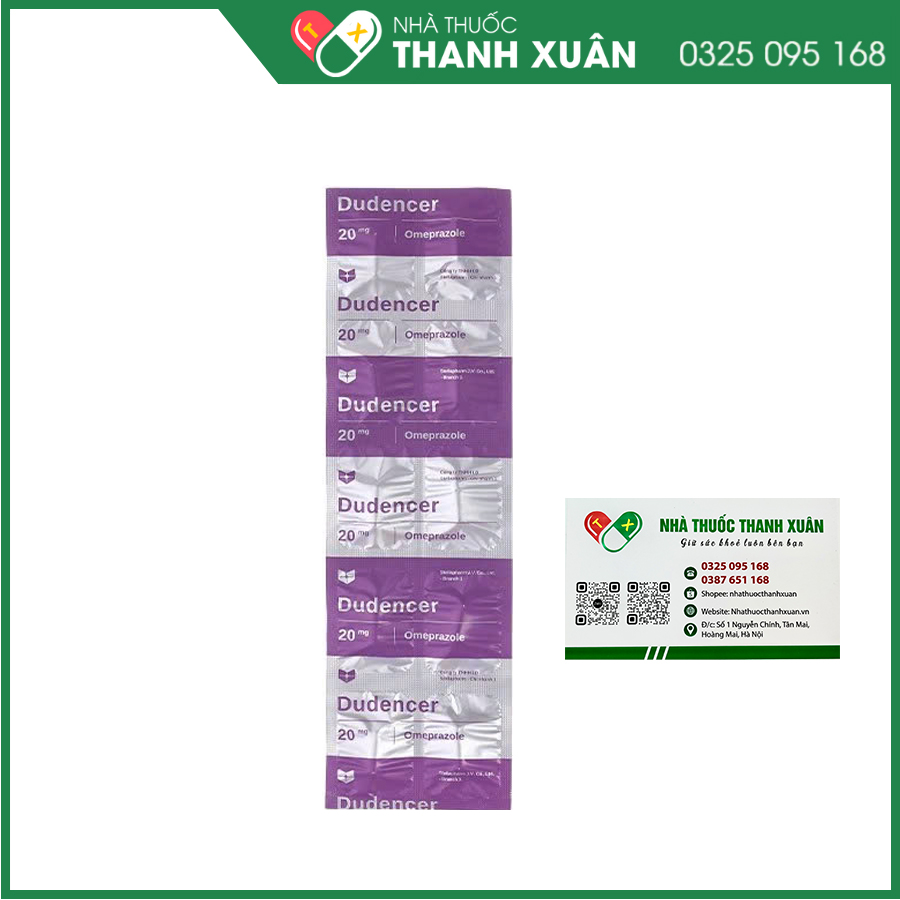 Dudencer thuốc giảm tiết acid dạ dày